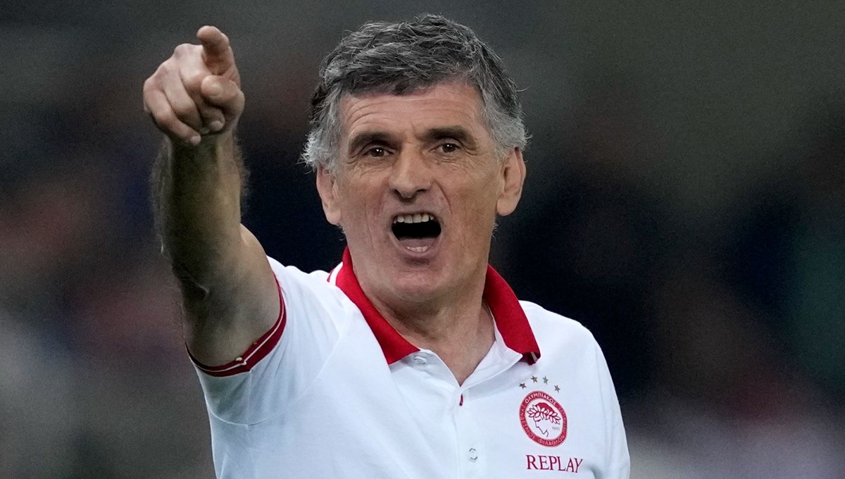 Olympiakos teknik direktörü Mendilibar'dan Fenerbahçe değerlendirmesi