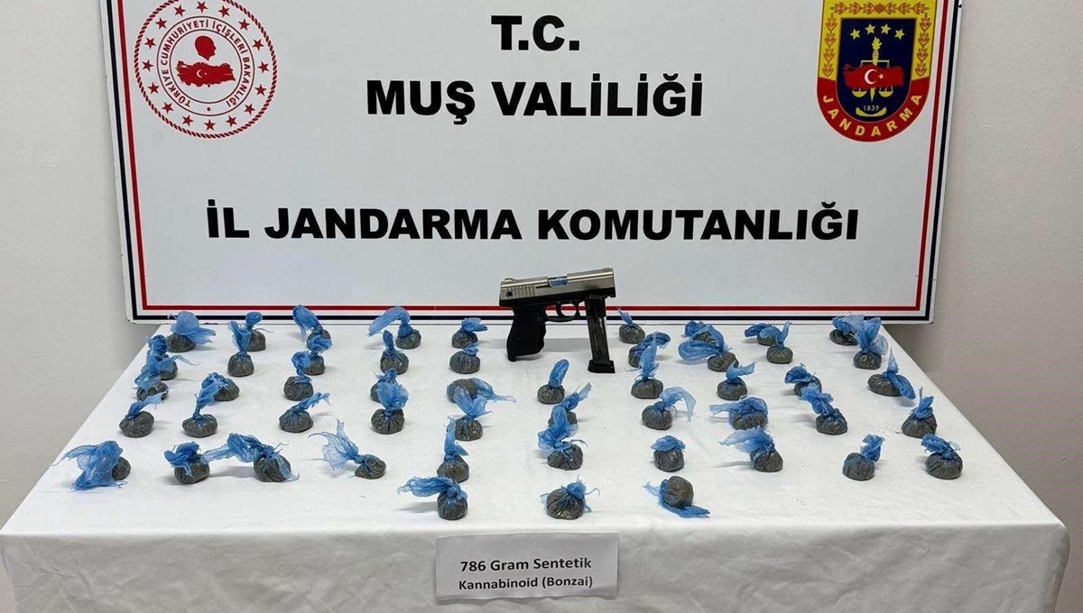 Muş’ta uyuşturucu operasyonu Muş’ta uyuşturucu operasyonu