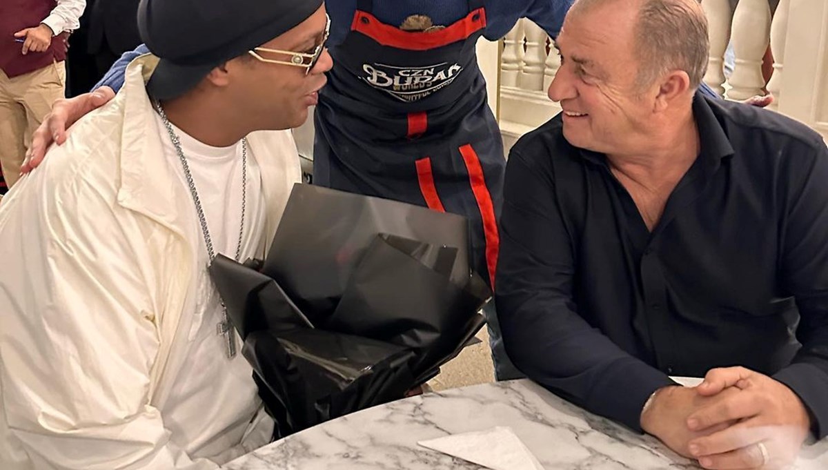 Fatih Terim'den Ronaldinho paylaşımı: Katar'da buluştular