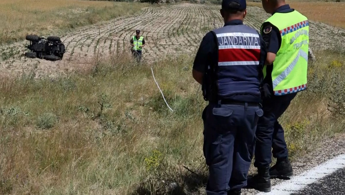 ATV gezintisinde acı son ATV gezintisinde acı son