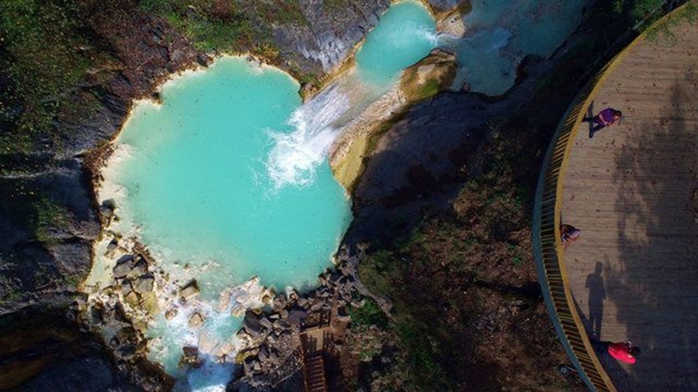 Giresun'un saklı cenneti Mavigöl, pandemide gezginlerin uğrak yeri oldu - 11