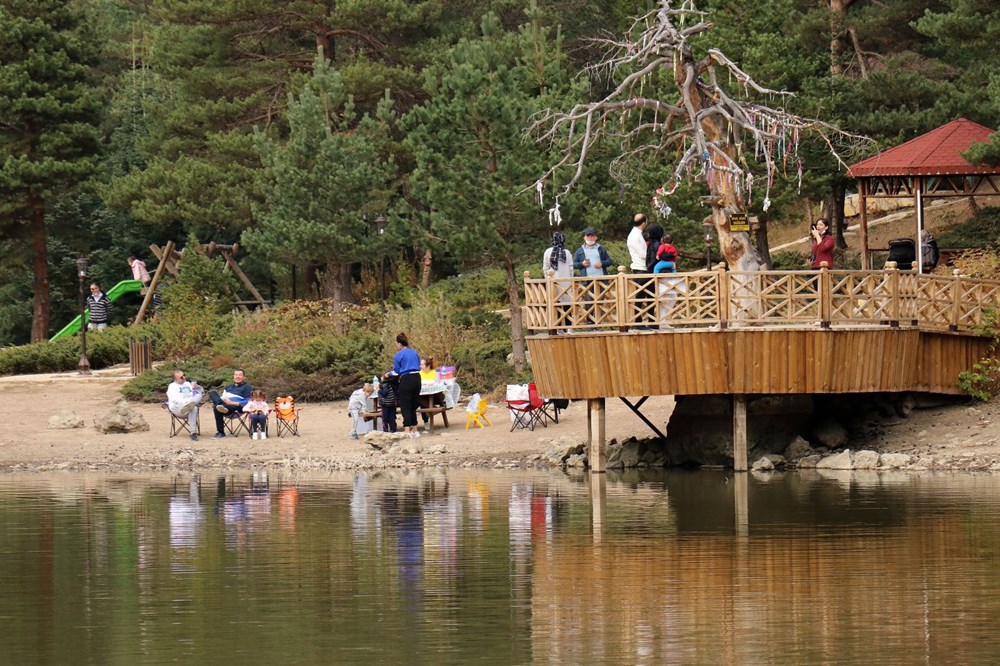 100 bini aşkın kişi ziyaret etti: Limni Gölü pandemide huzurun adresi oldu - 4