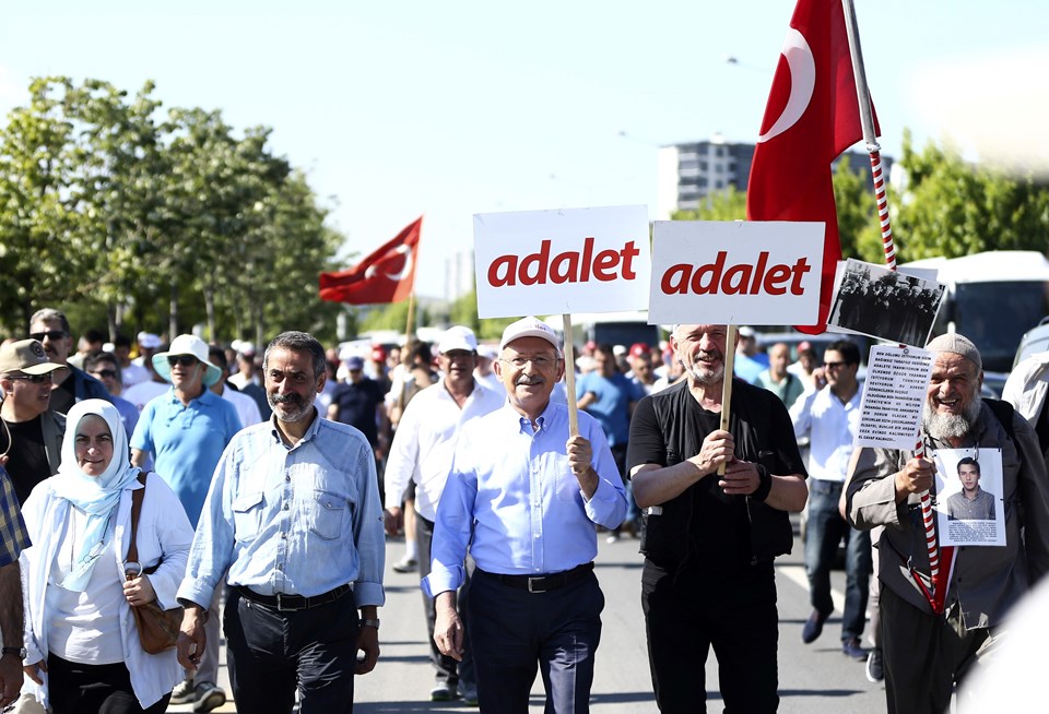 Kılıçdaroğlu, "Adalet Yürüyüşü"nün 2. gününde Ankara il sınırını geçti - 2