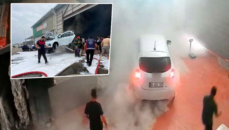 Elektrikli araçlarda yangın riski