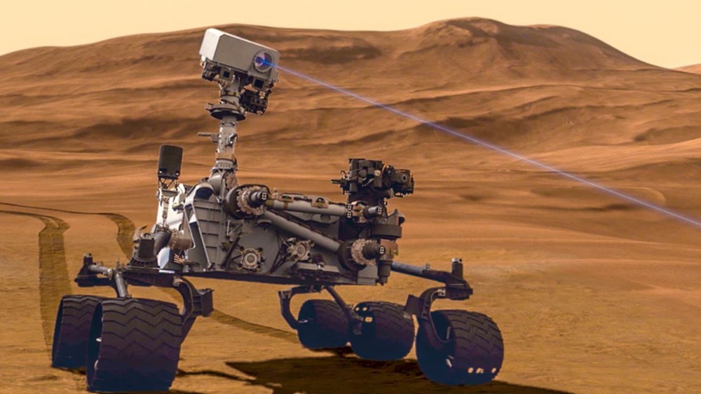 NASA'nın Curiosity aracı Mars'ın panoramik görüntüsünü paylaştı - 3