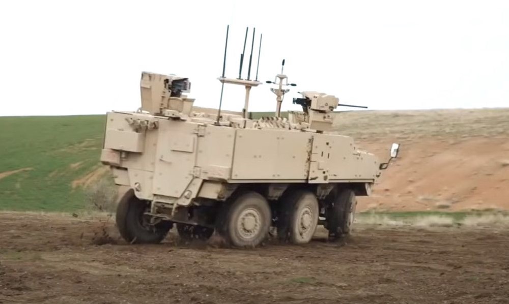 Türkiye'nin yeni zırhlı aracı Altuğ 8x8 göreve hazırlanıyor (Türkiye'nin yeni nesil yerli silahları) - 20