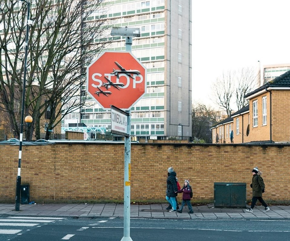 Gizemli sokak sanatçısı Banksy'nin Londra'daki yeni eseri çalındı - 2
