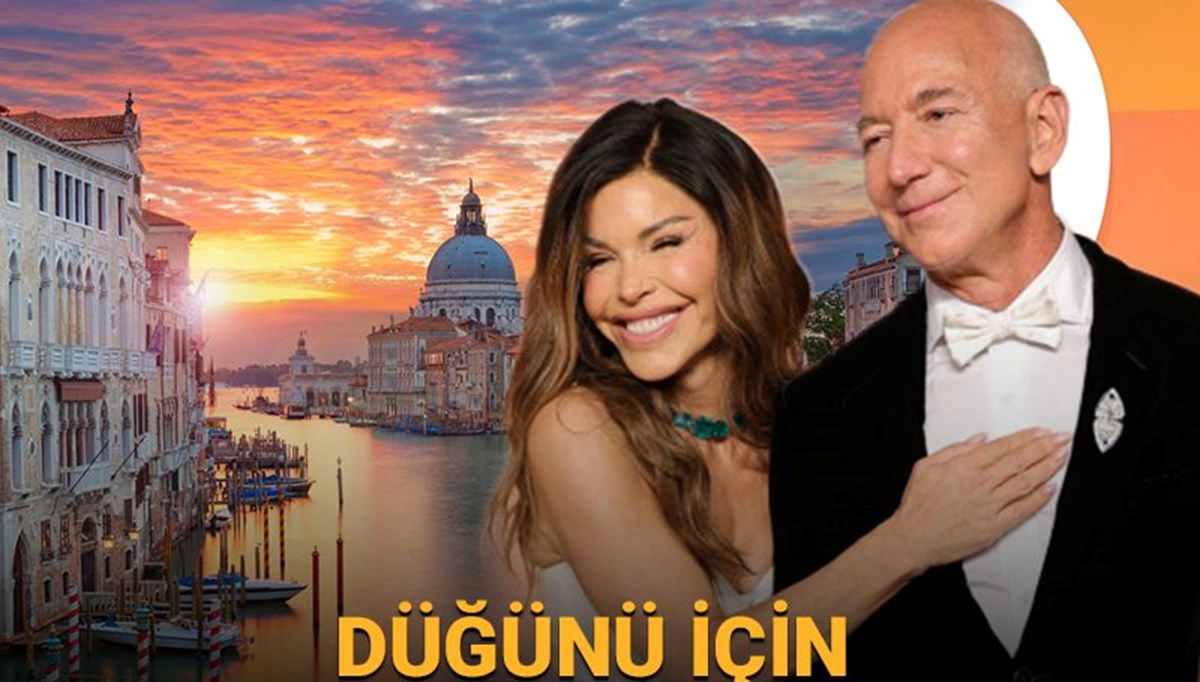 Jeff Bezos ile Lauren Sanchez'in düğününe dair yeni detaylar