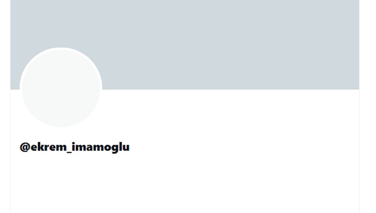 İmamoğlu'nun X hesabı kapatıldı İmamoğlu'nun X hesabı kapatıldı