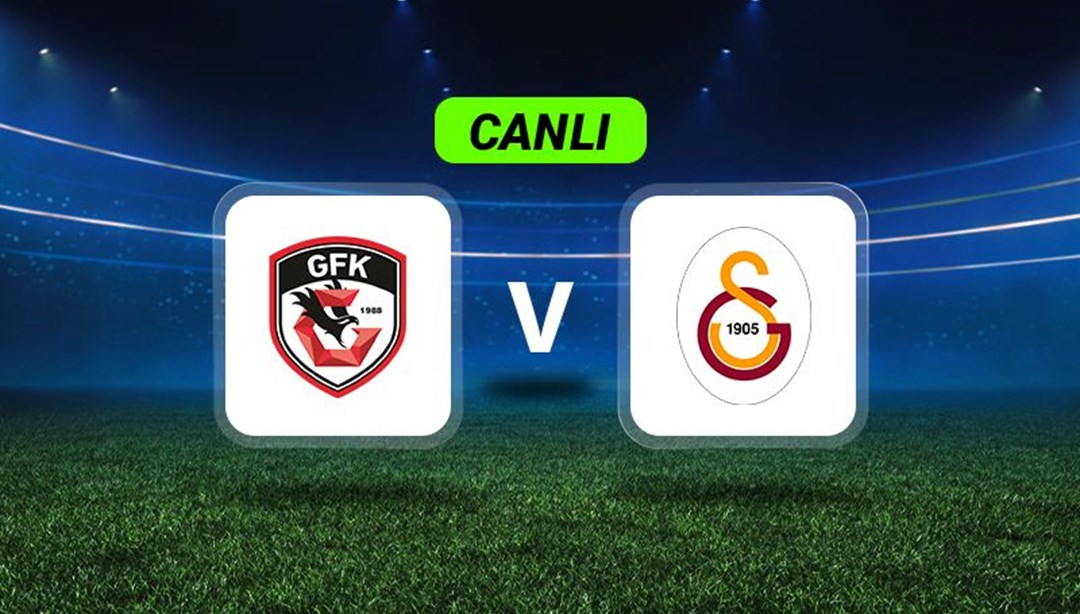 Canlı Anlatım: Gazintep FK-Galatasaray maçı