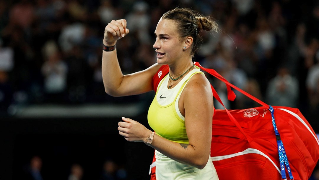 Avustralya Açık'ta son şampiyon Aryna Sabalenka yarı finalde