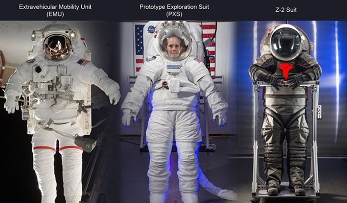 Uzay kıyafetlerinin 3D yazıcılardan üretilmesi ihtiyaç duyulması halinde yeni giysilerin Mars
