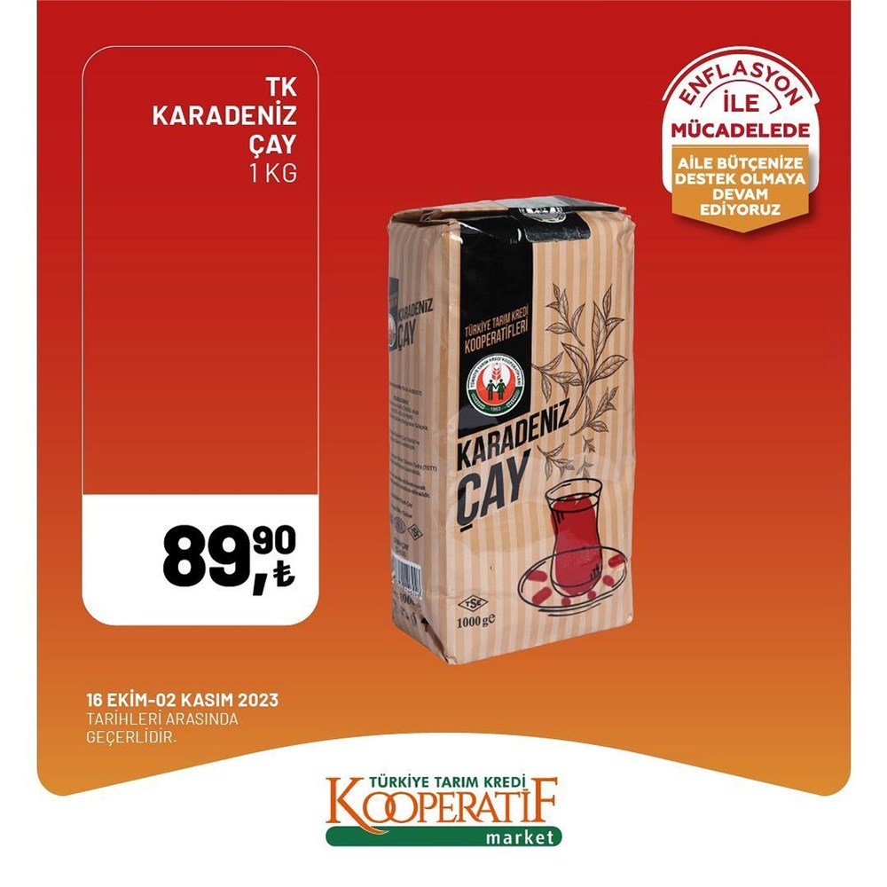 İNDİRİM BUGÜN BAŞLADI! Tarım Kredi Kooperatifi Market İndirim Kataloğu | Siirt Olay Haber Tarım Kredi Kooperatif Market ekim ayına özel yeni indirimli ürünler listesi: Yüzde 50 indirim bugün başlıyor (16 Ekim-2 Kasım 2023 Tarım Kredi Market indirimleri) - 19