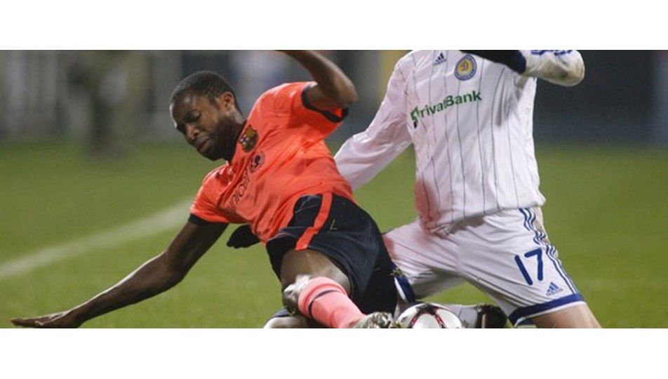 Barca'da Keita 3 hafta yok