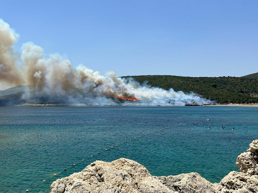 İzmir, Muğla, Balıkesir ve Kahramanmaraş’ta orman yangınları - 1