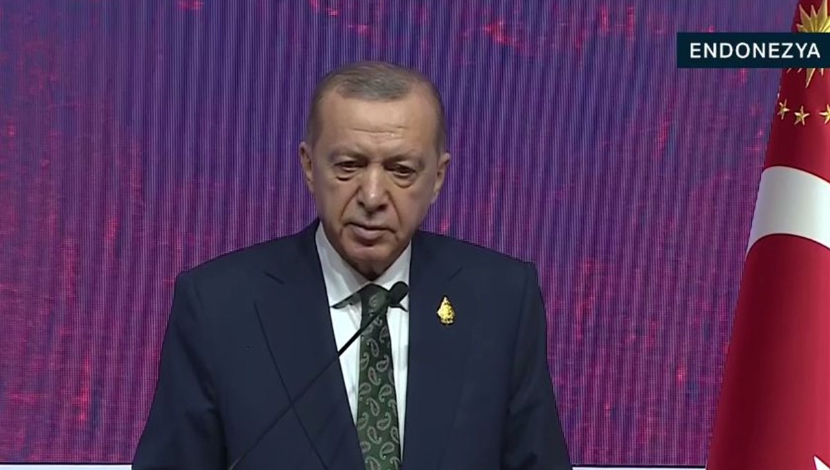 SON DAKİKA HABERİ: Cumhurbaşkanı Erdoğan Endonezya'da