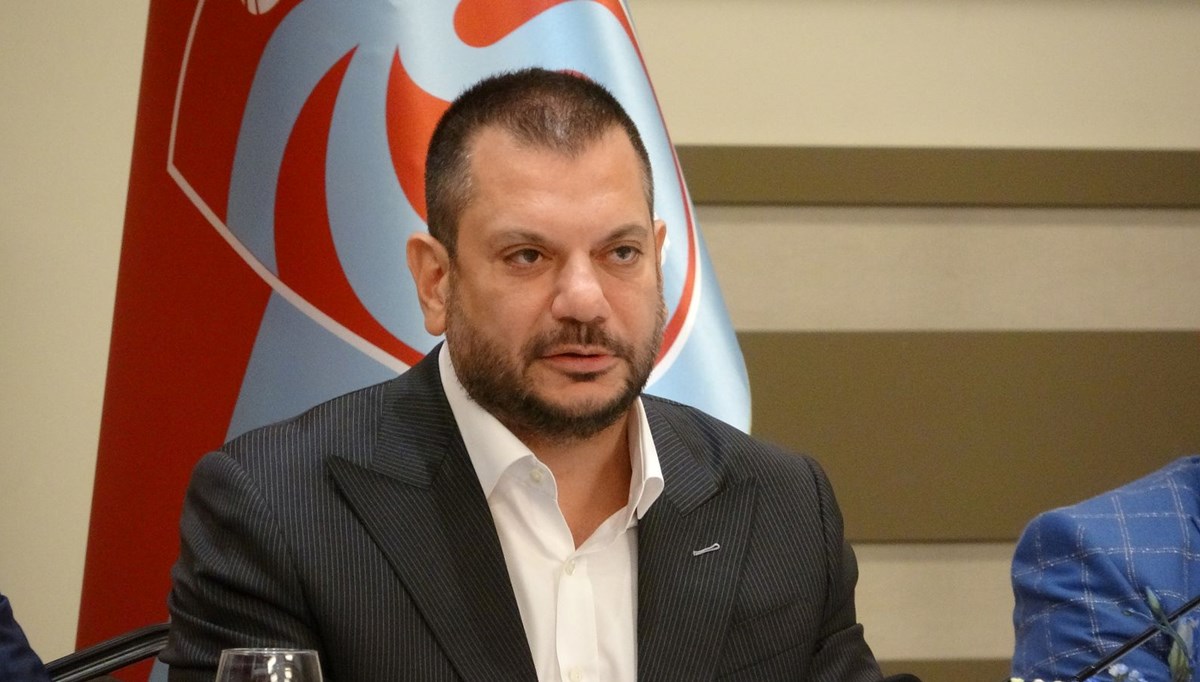 Trabzonspor Başkanı Ertuğrul Doğan: 2 taraftarımız tutuklandı