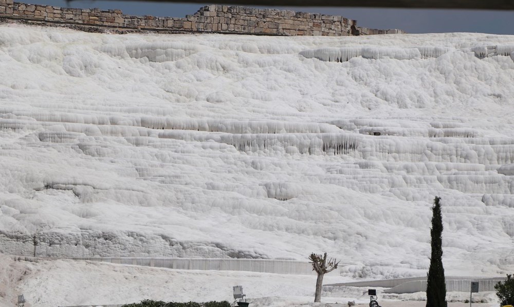 Pamukkale Travertenleri artık daha beyaz NTV