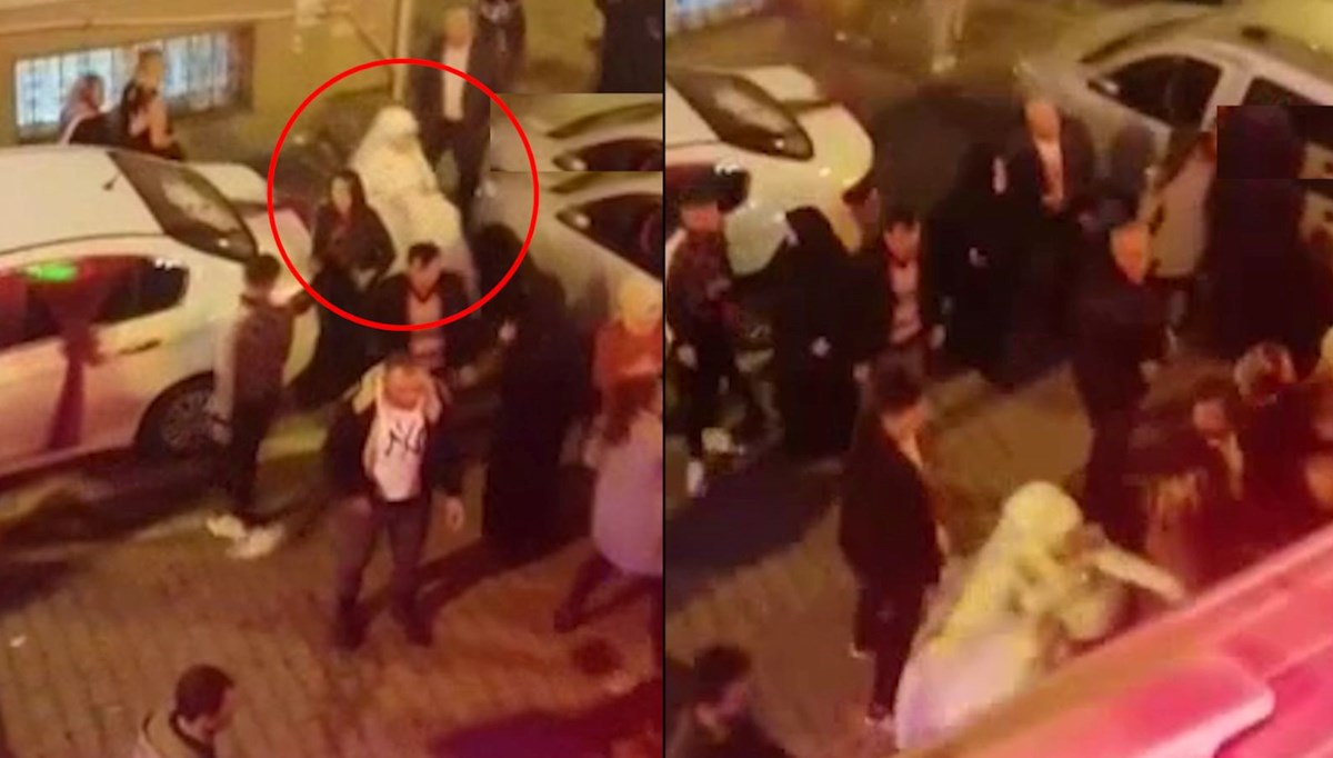 Gelin düğünü bırakıp takı kavgasını ayırdı