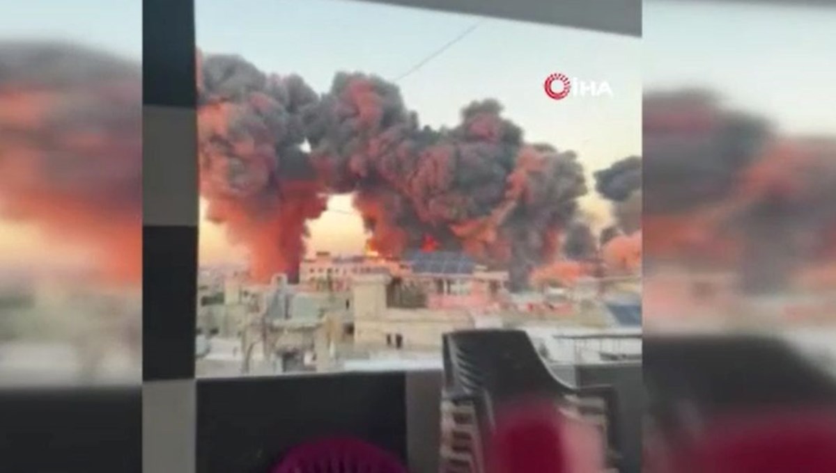 İsrail'in Beyrut’u art arda vurduğu anlar İsrail'in Beyrut’u art arda vurduğu anlar