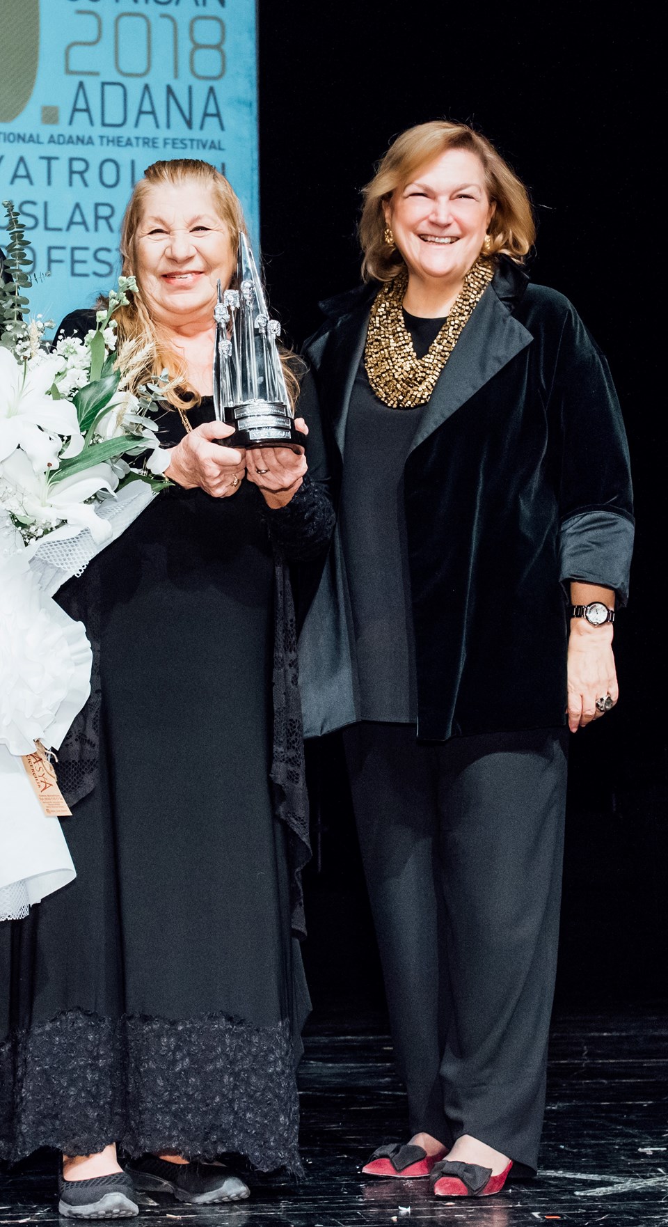 Ayla Algan'a Sakıp Sabancı Yaşam Boyu Başarı Ödülü - 1