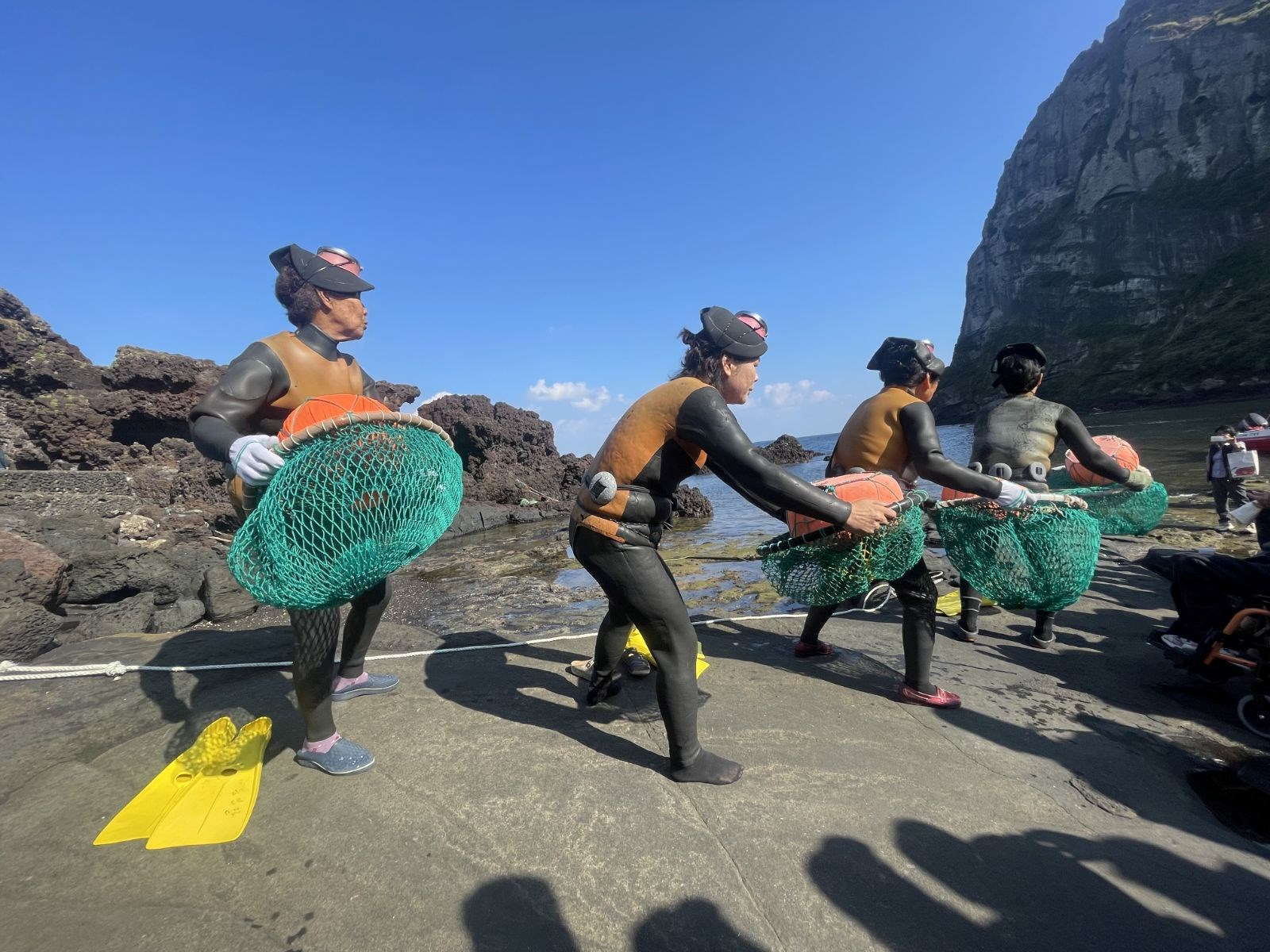 G�ney Kore'nin deniz kad�nlar�: Derin sularda ya�am m�cadelesi