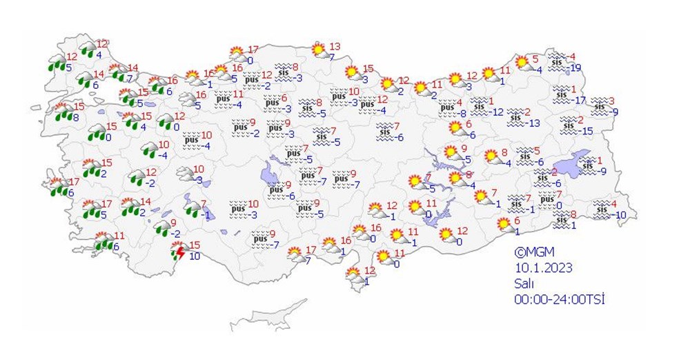 Ege ve Marmara için fırtına uyarısı (Bugün hava durumu nasıl olacak) - 9