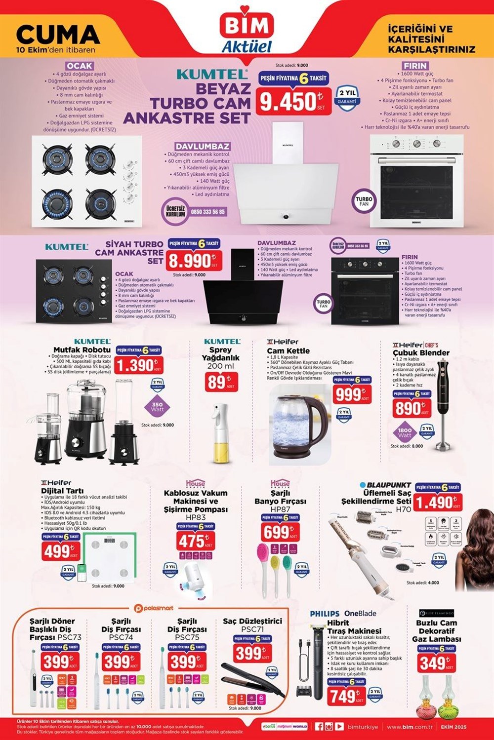10 Ekim BİM kataloğu 2025: Bugün Bim'e neler geliyor? YARIN SATIŞTA | BİM aktüel ürünler kataloğu 10 Ekim 2025: Olta takımı, balıkçı ekipmanları, yemek takımı ve elektrikli mutfak aletleri geliyor - 2