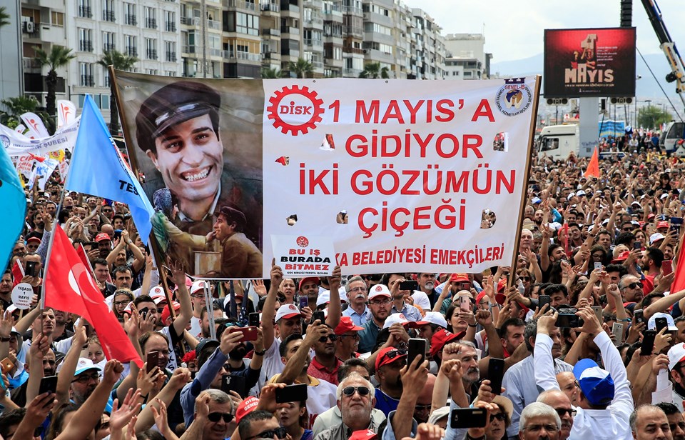 İzmir'de 1 Mayıs kutlamalarının adresi Gündoğdu Meydanı - 1