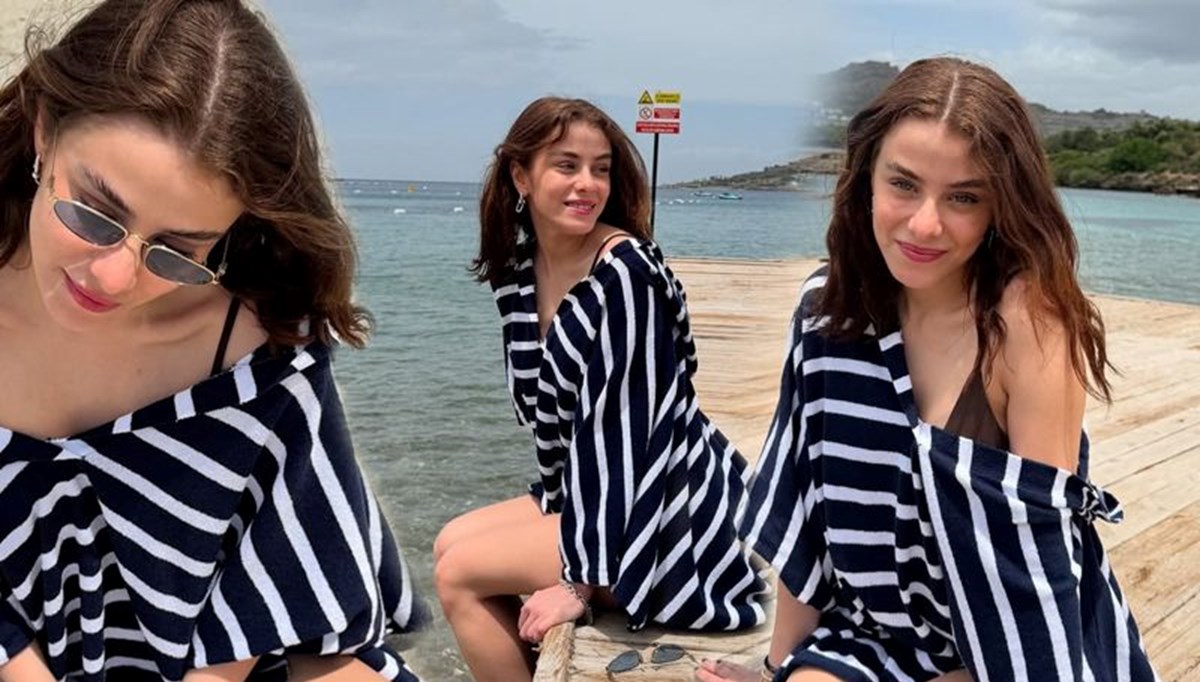 İlayda Alişan'dan sahil pozları