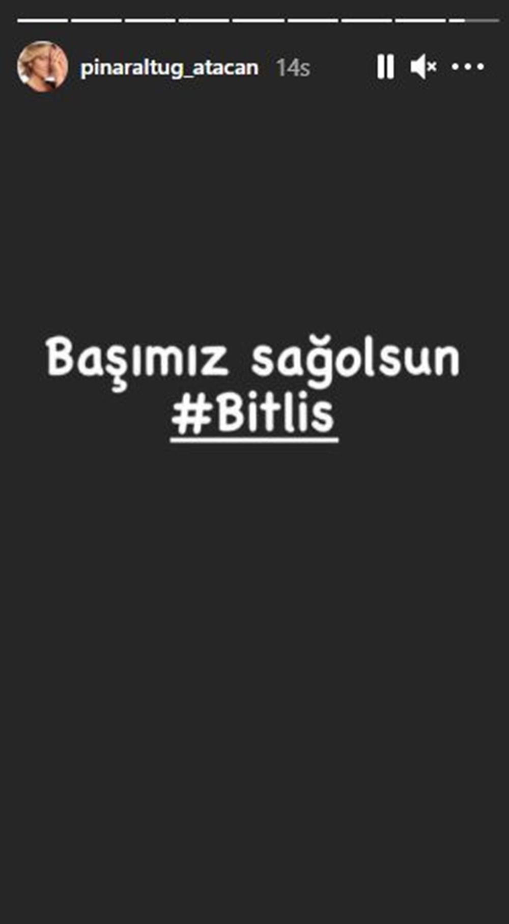 Ünlü isimlerden Bitlis paylaşımları: Milletimizin başı sağolsun - 19