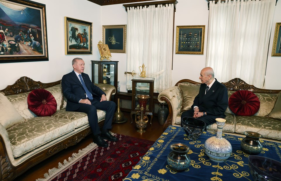 SON DAKİKA HABERİ: Cumhurbaşkanı Erdoğan, Devlet Bahçeli ile görüştü - 2
