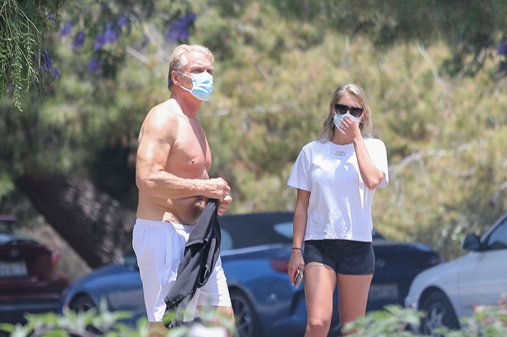 Rocky filminin yıldızı Dolph Lundgren böyle görüntülendi - 1