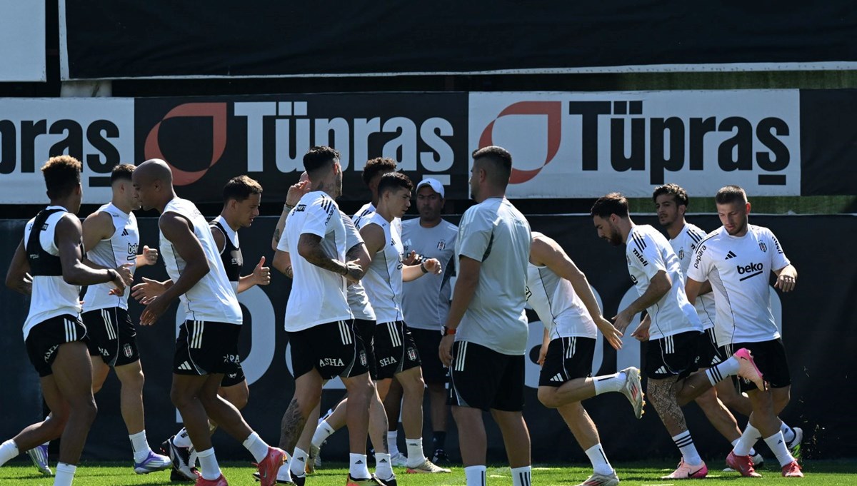 Beşiktaş günü çift idmanla tamamladı