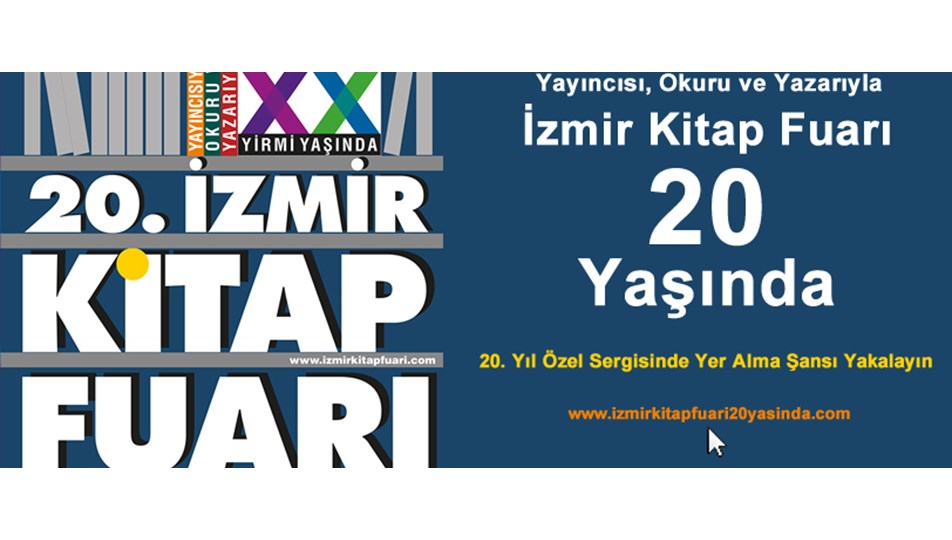 İzmir Kitap Fuarı 20 yaşında