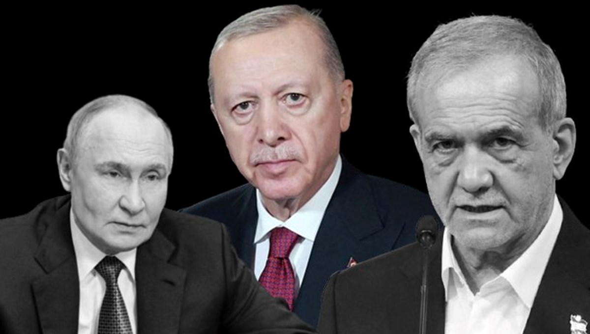 Erdoğan, Pezeşkiyan ve Putin'le görüştü Erdoğan, Pezeşkiyan ve Putin'le görüştü