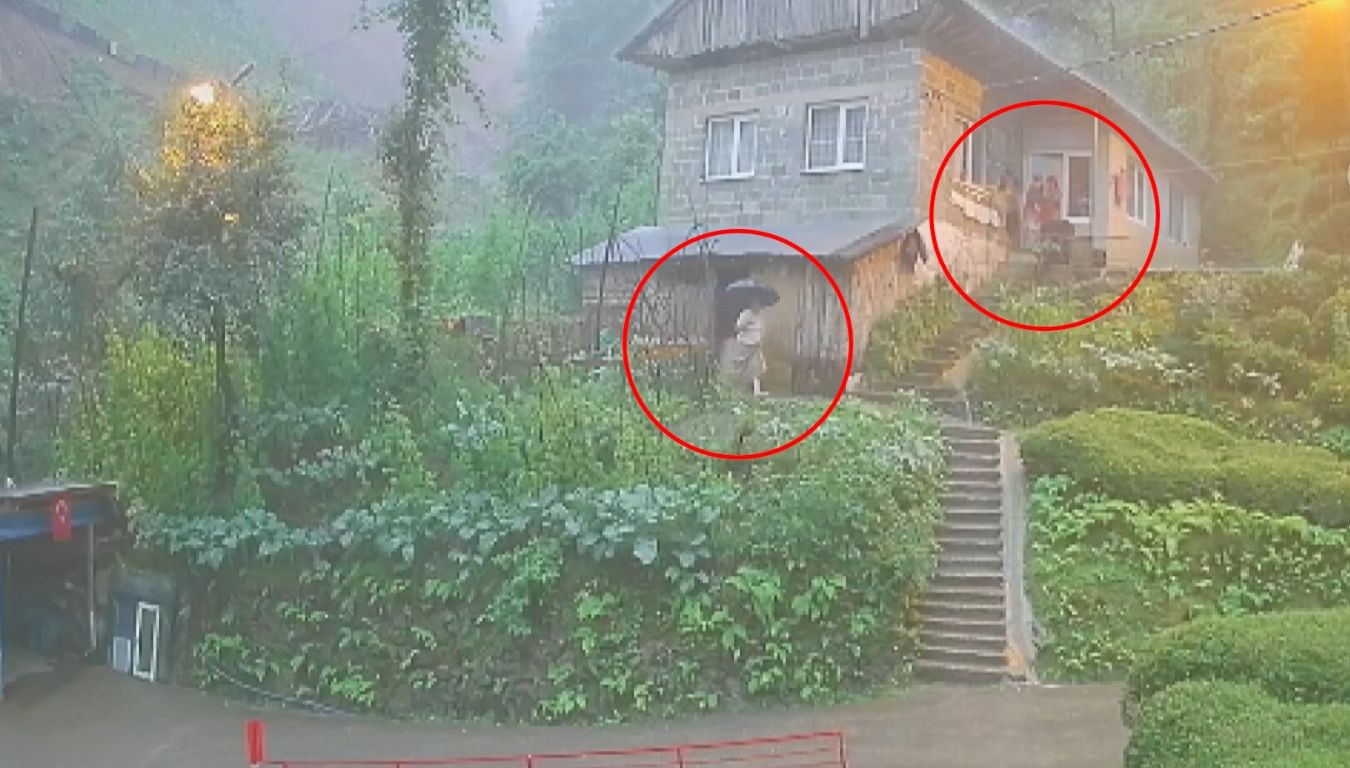 Heyelandan son anda böyle kurtuldular