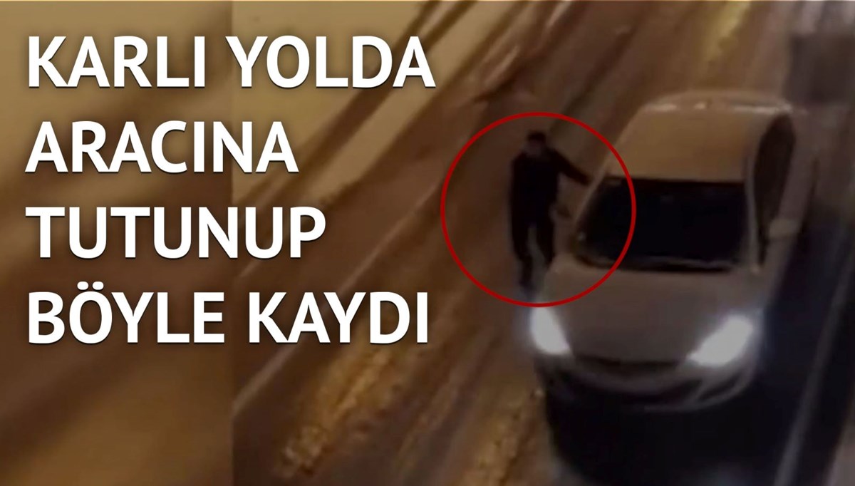 Karda kazalar peş peşe geldi