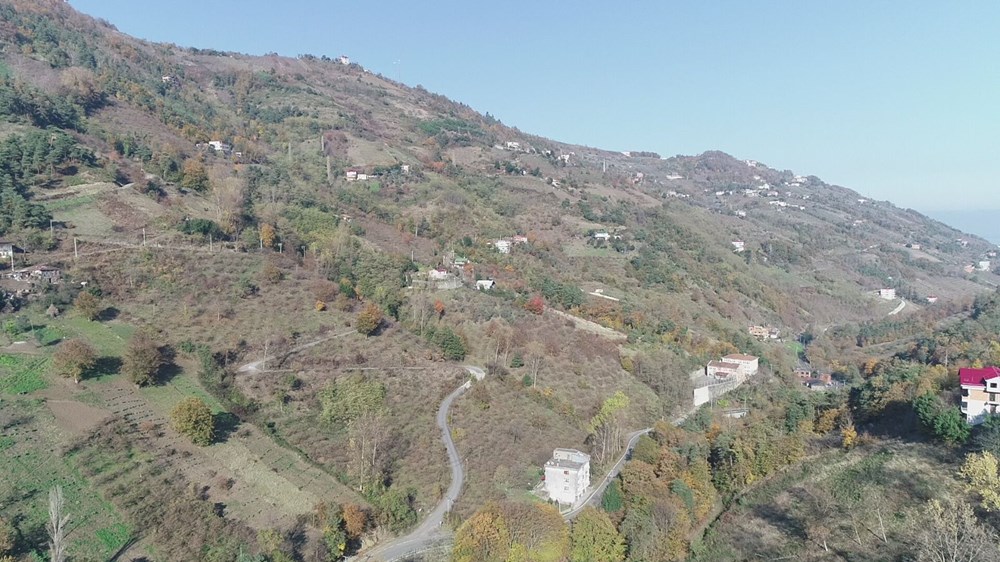 Trabzon'da karantinayı duyan mahalleden kaçtı - 1