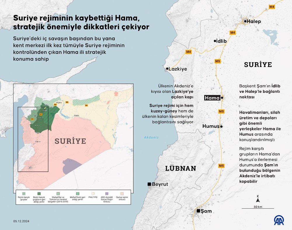 Suriye'de son durum | Hama'yı Humus'a bağlayan köprü bombalandı, İsrail silah deposunu vurdu - 5