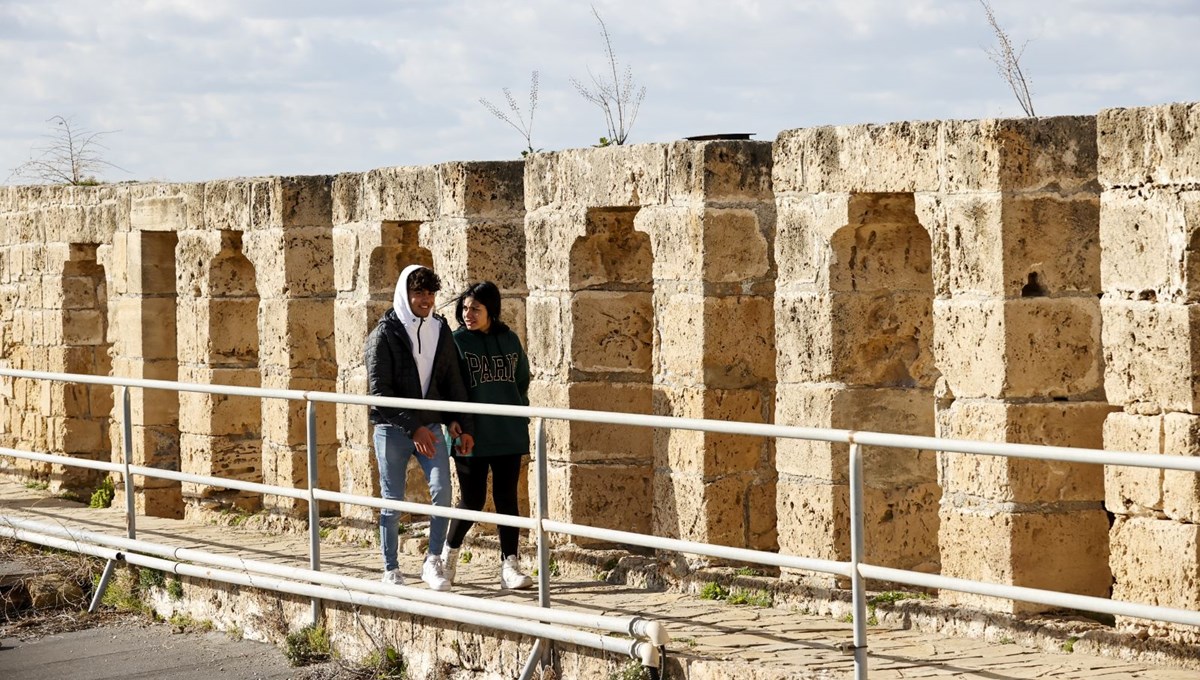 KKTC'nin açık hava müzesi: Girne Kalesi