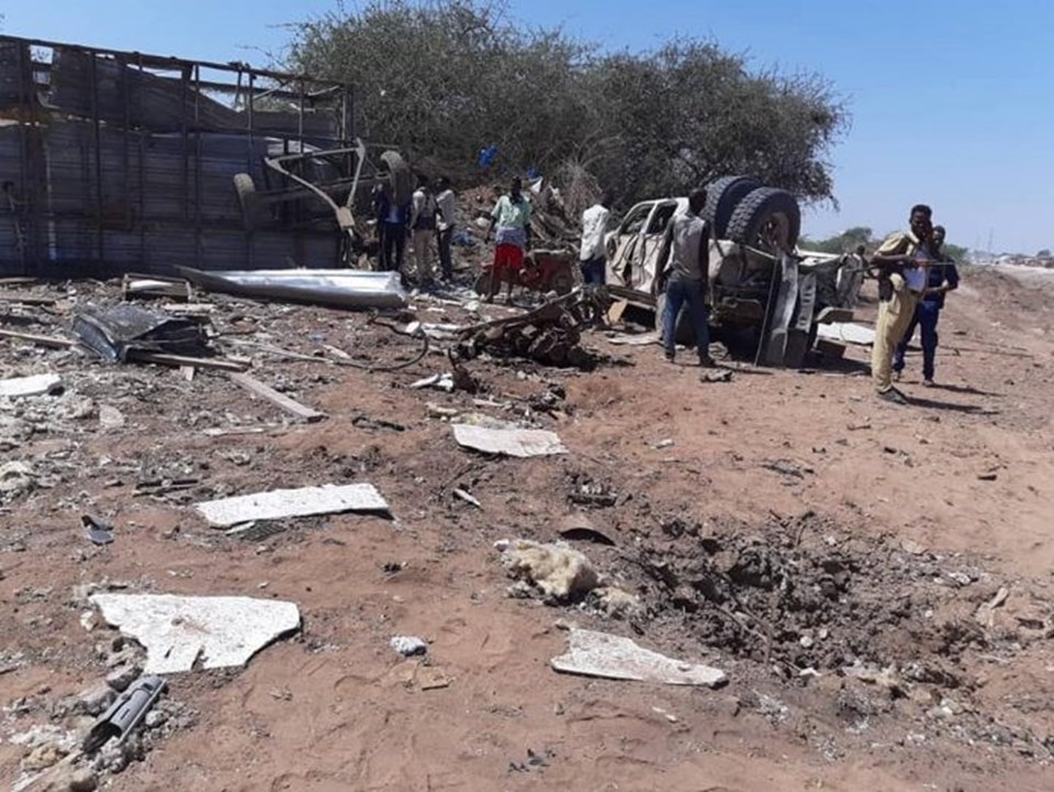 Somali'de Türklere bombalı saldırı - 1