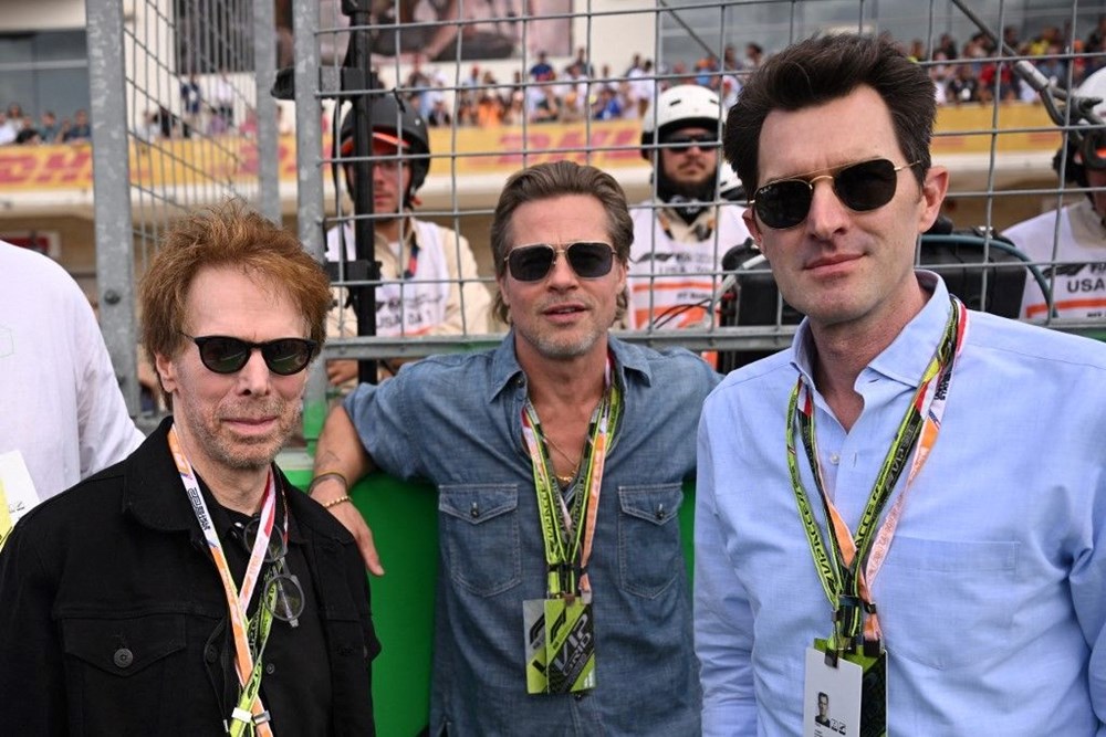 Brad Pitt'ten canlı yayında Formula 1 muhabirine kötü muamele - 9