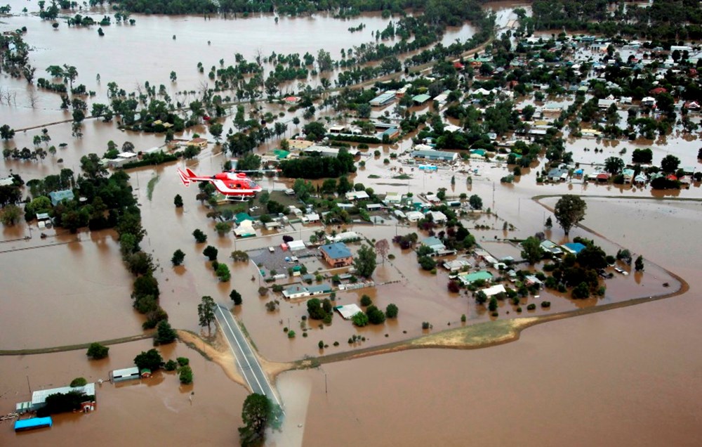 Катаклизмы на март 2024. Уогга Уогга Австралия. Наводнение в Тасмании. Наводнение в Австралии 2010-2011 гг. Наводнение масштабное.