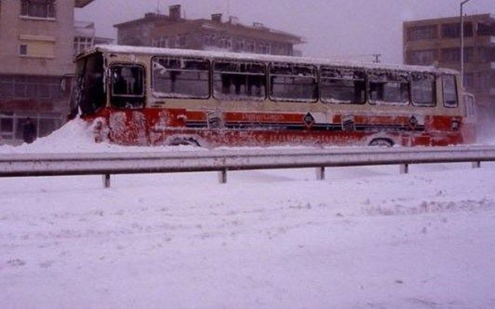 İstanbul'da 1987 kışından fotoğraflar - 28