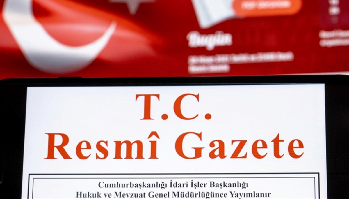 Resmi Gazete'de bugün 16 Nisan