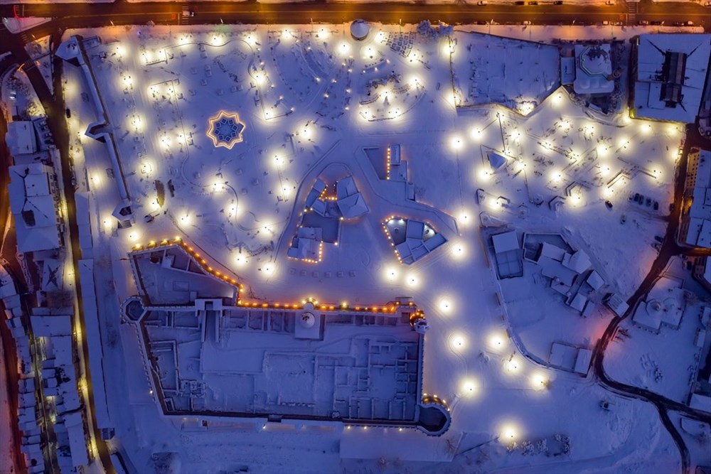 Doğu'nun "kış cenneti" Erzurum gündüz bembeyaz, gece ise ışıl ışıl - 16