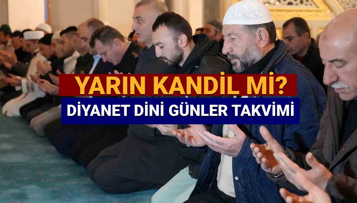 Bugün kandil mi, Kadir Gecesi mi? 26 Mart Çarşamba ne kandili? (Dini günler listesi)