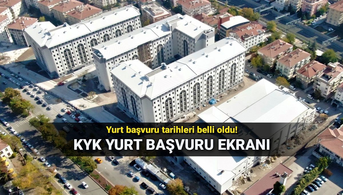 GSB KYK yurt başvuru ekranı açıldı! 2025 KYK yurt başvuruları ne zaman, nasıl yapılır? Bakan duyurdu