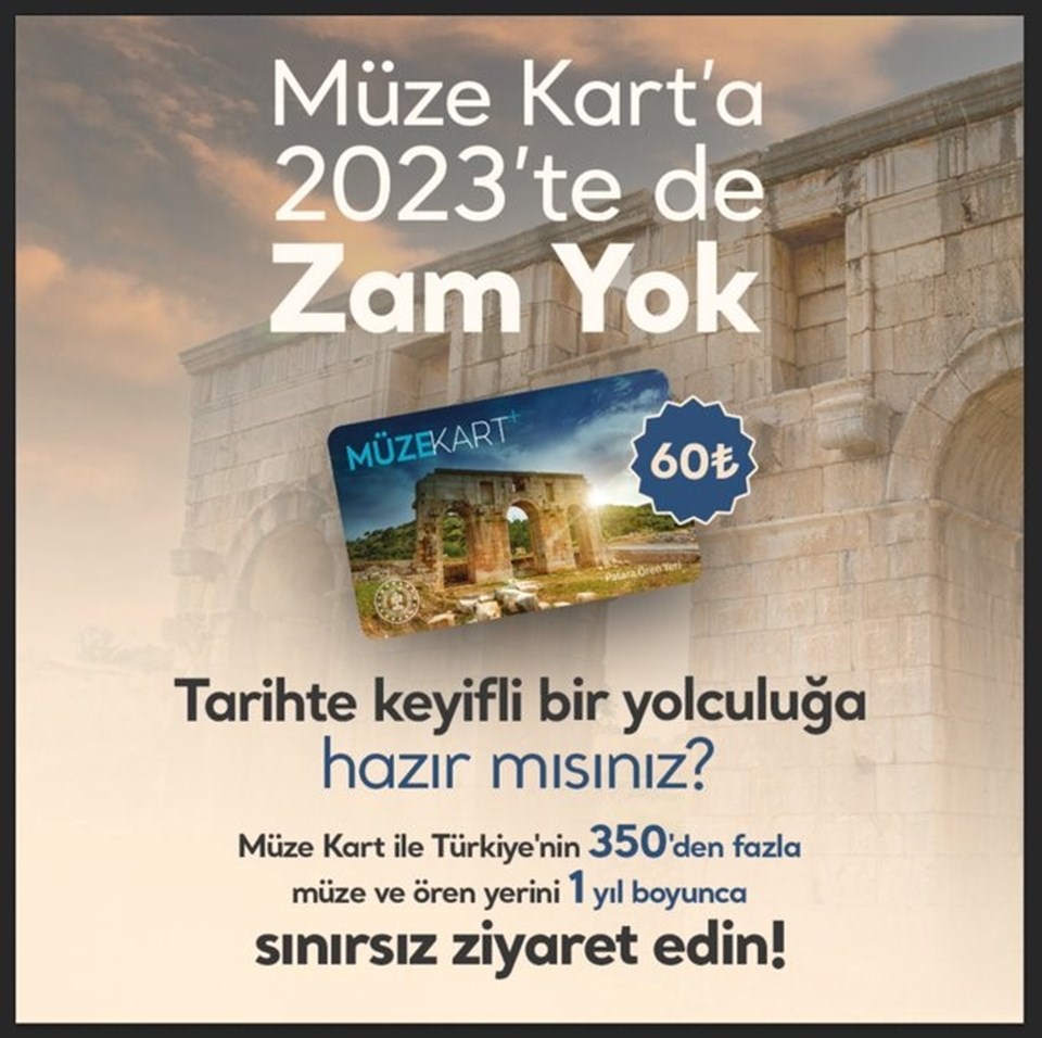 Kültür ve Turizm Bakanı Ersoy: MüzeKart'a 2023 yılında da zam yapmadık - 1